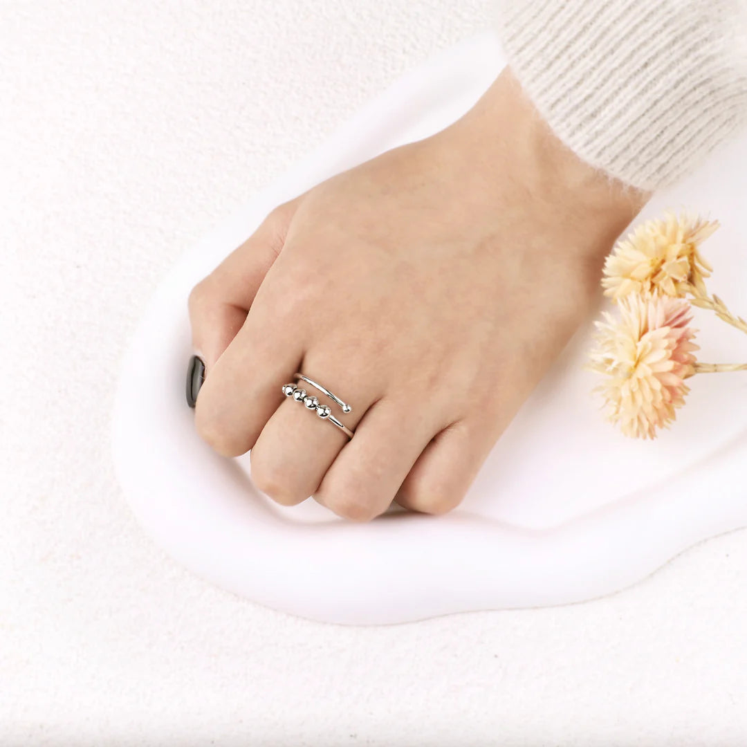 Fidget Beaded Ring