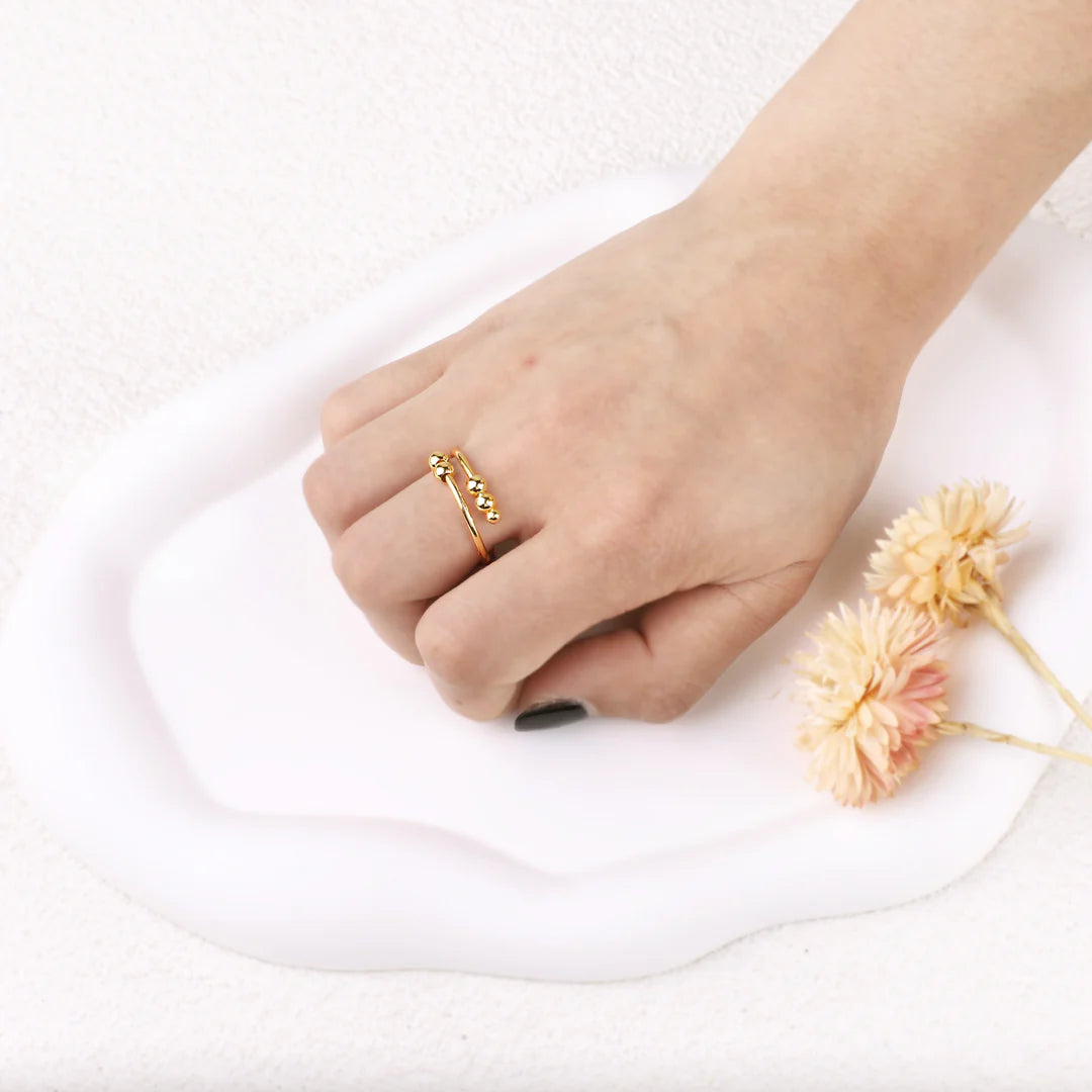 Fidget Beaded Ring