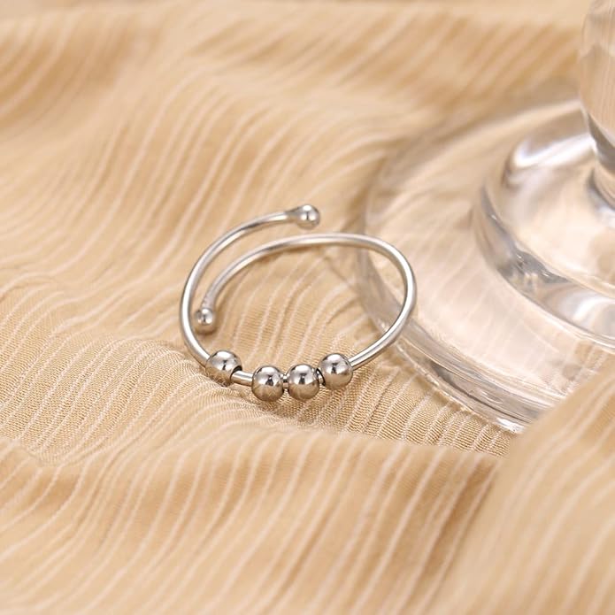 Fidget Beaded Ring