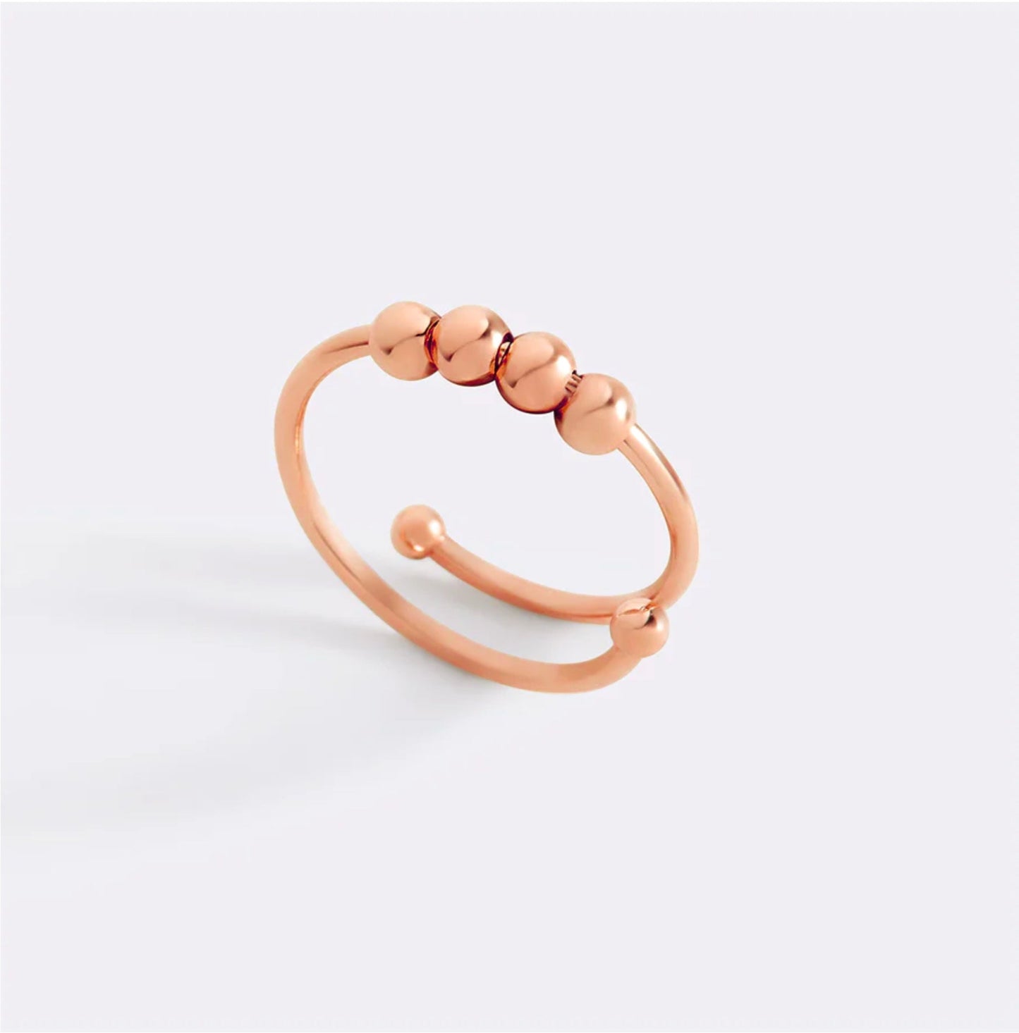 Fidget Beaded Ring