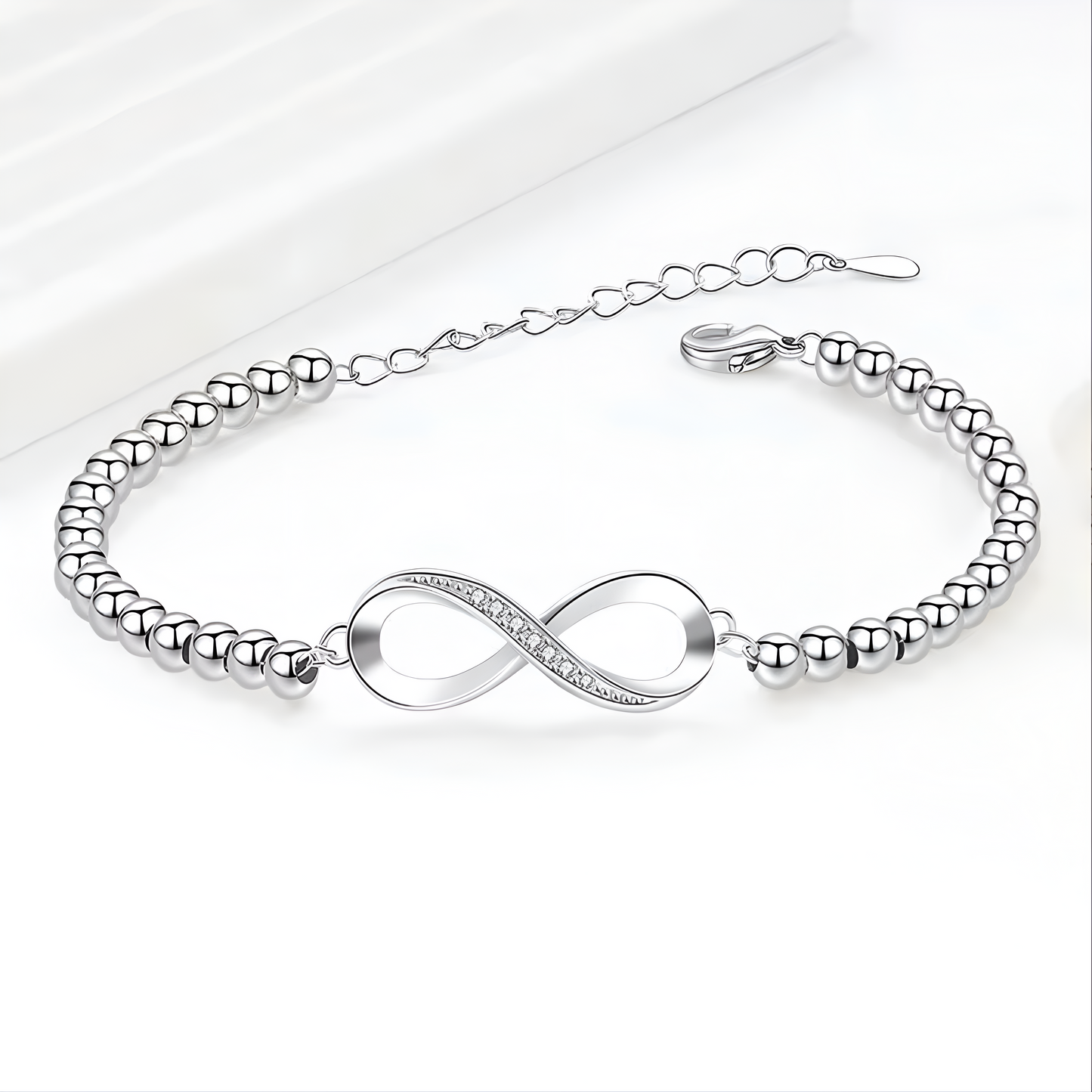 Silver Infinity Bracelet