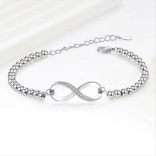 Silver Infinity Bracelet