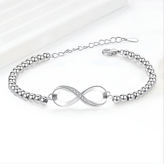 Silver Infinity Bracelet